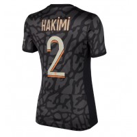 Paris Saint-Germain Achraf Hakimi #2 3rd trikot Frauen 2023-24 Kurzarm